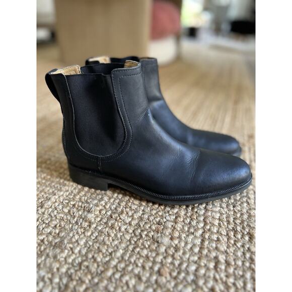 Cole Haan Men\'s Warner Grand Chelsea Boot Black Size 7M Formal Waterproof Flaws main image 4